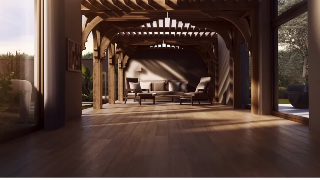 pergola work
