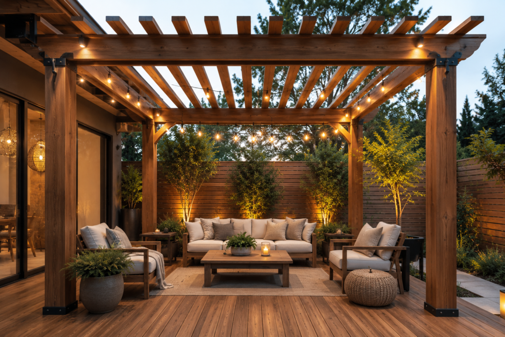 Wooden Pergola